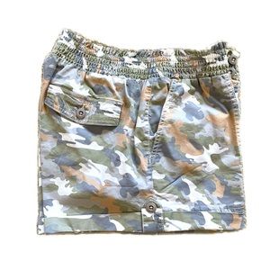 Junior So Utility Camo Color Shorts